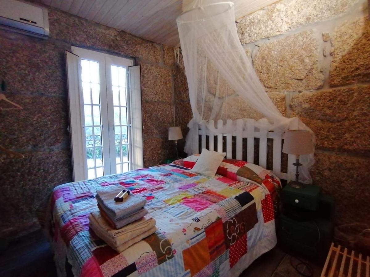 "Bouca Drigues" Casa Antiga De Pedra Com Piscina E Vista Rio Villa Amarante Bagian luar foto