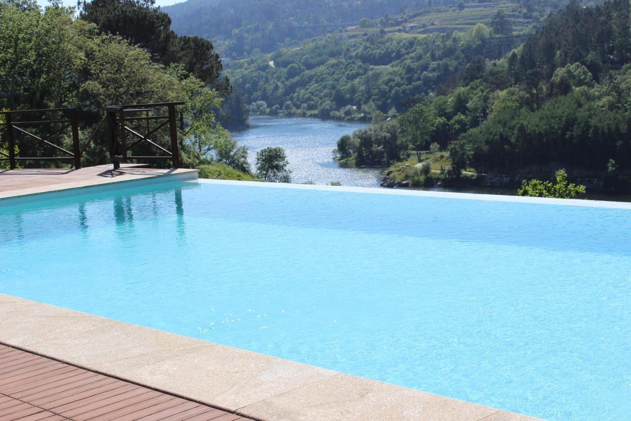 "Bouca Drigues" Casa Antiga De Pedra Com Piscina E Vista Rio Villa Amarante Bagian luar foto