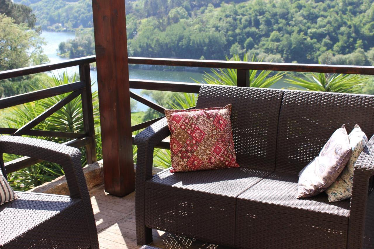 "Bouca Drigues" Casa Antiga De Pedra Com Piscina E Vista Rio Villa Amarante Bagian luar foto