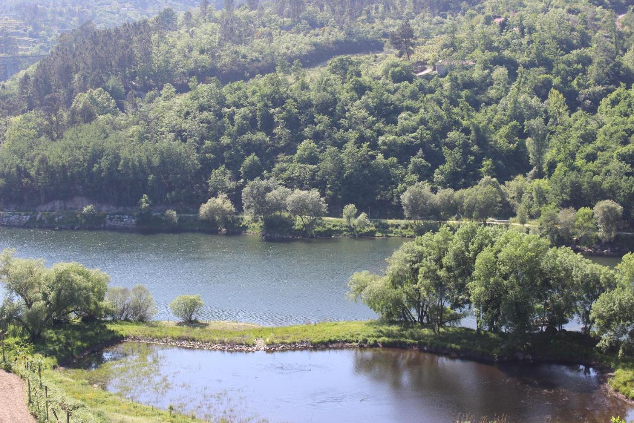 "Bouca Drigues" Casa Antiga De Pedra Com Piscina E Vista Rio Villa Amarante Bagian luar foto